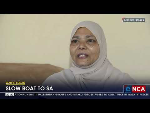 War in Sudan Slow boat to SA