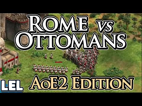 The Roman Empire vs The Ottoman Army (AoE2 Edition)