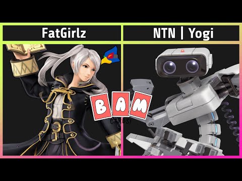 Smash @ BAM Cards 16 - FatGirlz (Robin, Falco) vs. NTN | Yogi (ROB) - SSBU Tournament