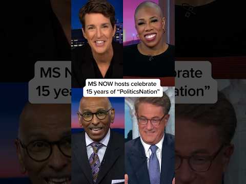 MS NOW hosts celebrate 15 years of 