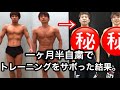 自粛中にどれだけ太ったか減量時と比べてみた!