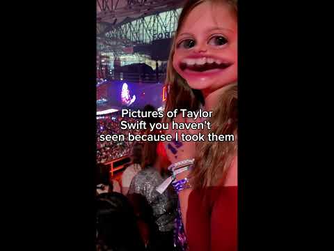 Pictures of Taylor Swift you haven’t seen because I took them 🤭 