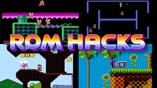 Rom Hacks - Atari 2600 - Megadrive - NES - SNES