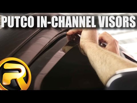 How to Install Putco In Channel Window Visors