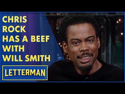 Chris Rock Has A Beef With Will Smith | Letterman