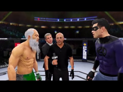 Old Bruce Lee vs. Mister Fantastic - EA Sports UFC 4