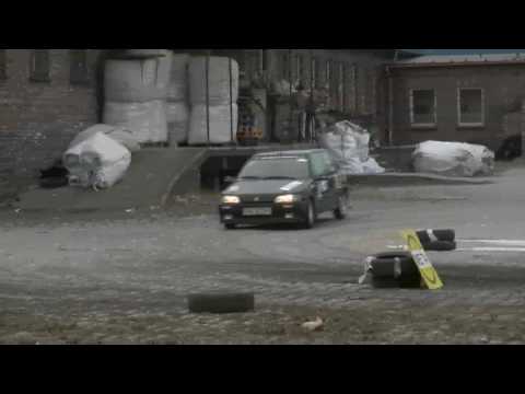 II KJS Oświęcimski - 1 próba. Załoga Jakub Kruczek / Joanna Kruczek Peugeot 106 XSi