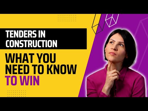 What is a Tender in Construction