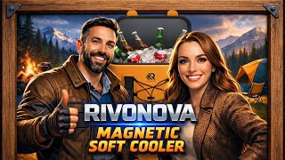 RIVONOVA Magnetic Soft Cooler - Up to 48 hours thermal performance - Eco-friendly TPU exterior