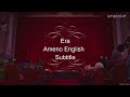 Era - Ameno English Subtitle| tiktok
