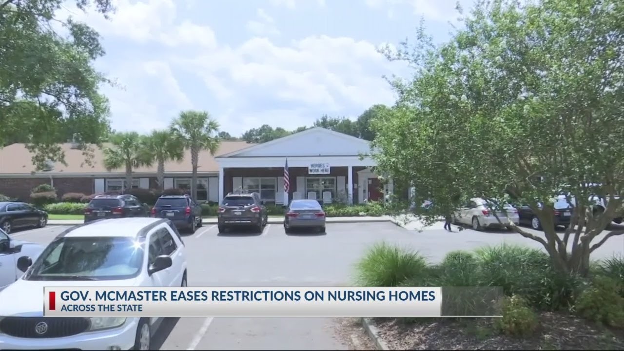 Gov. McMaster calls on DHEC to issue guidance visitation at nursing homes, assisted living facilitie