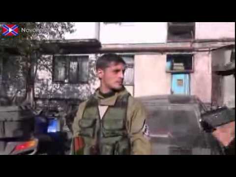 Commander Givi's reaction to incoming salvo of Grad rockets