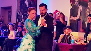 Melina Brufman y Leandro Gómez. Tormenta (Di Sarli) En lo de Balmaceda 17ago23 (3-7)