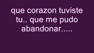 Los Angeles Azules - Me Haces Falta Tu (letra)