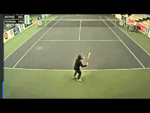 MERRE (BEL) vs FERNANDES (FRA) - Open Super 12 Auray Tennis