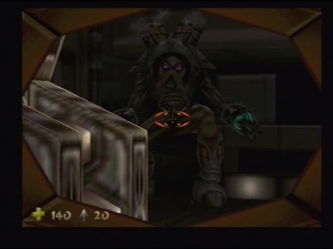 Turok 2 : Seeds of Evil - Tek Bow, Right In The Eye of a Trooper!