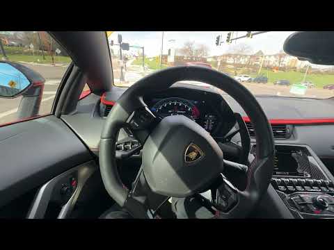 Thumbnail for 18 Lamborghini Aventador S Driving POV and Walkaround by Lamborghini Aventador
