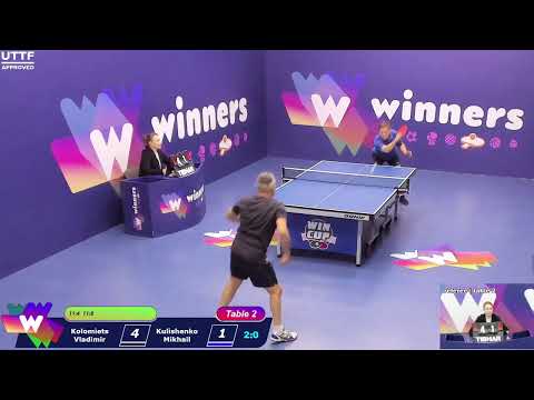WINners CUP table 2  07.11 Kolomiets Vladimir -  Kulishenko Mikhail 11:15