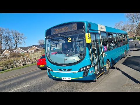 *Beast W/Loud Diff* 1461/NK61 CXS-Arrivs Northumbria-VDL SB200/Wright Pulsar 2