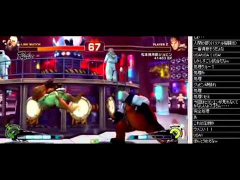 Topanga Charity 3 - Justin Wong (Rufus) vs. Jyobin (Ryu) - Quarter Final