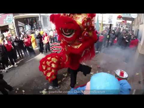 DAT015 🦁 Wah Lum KF - Luna New Year Lion Dance - Boston Chinatown