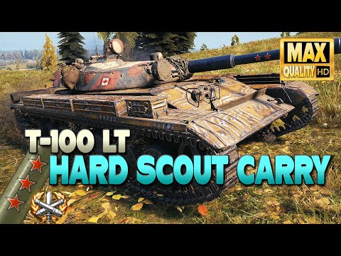 T-100 LT: Hard earned 3rd mark - World of Tanks