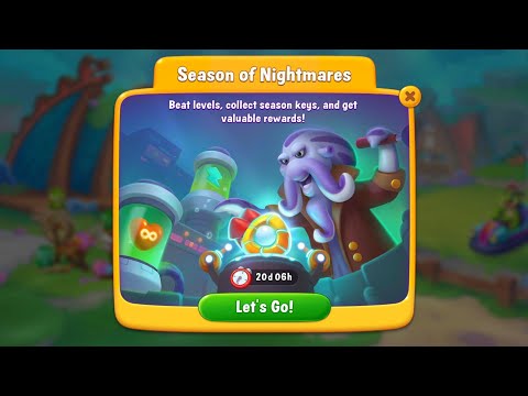 @Fishdom Level 12082. Season of Nightmares Level 1 🔓