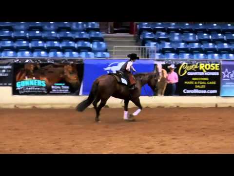 Surprise Easter Kid ridden by Colt Mitchell - 2014 Tulsa Reining Classic(Walk / Jog)