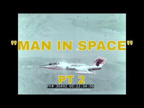 NASA LIFTING BODY DOCUMENTARY "MAN IN SPACE" Part 2 of 2 30492