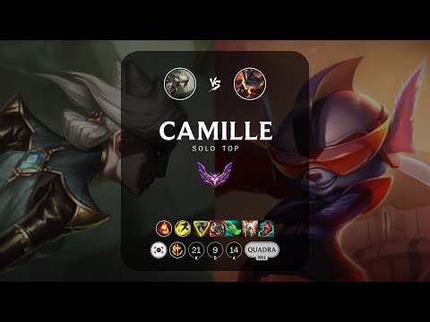 Camille Top vs Rumble - KR Master Patch 13.24