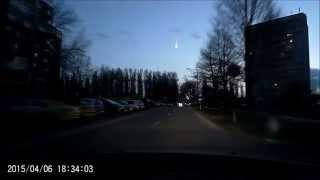 preview picture of video 'Meteor over Hungary and Slovakia - 06.04.2015'