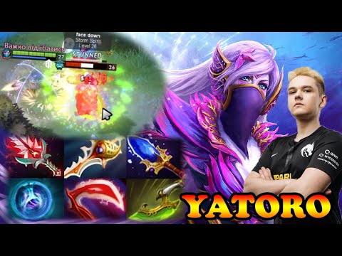 Yatoro TA Divine Rapier vs Bzm Storm Spirit top tier EU game | Giveaway | Dota 2 Pro Gameplay