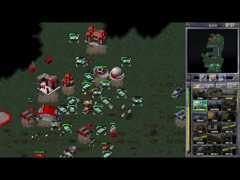 Red Alert Remastered-Mujalli Mod-Random VS 5 Hard AI "3v3 Total Domination"