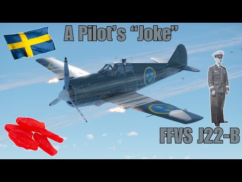 FFVS J22-B - A Pilot's "Joke"