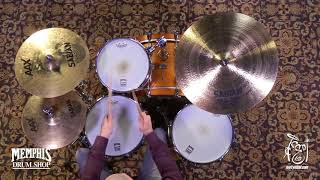 Video thumbnail for Used Sabian 14" AAX Metal Hi Hat Cymbals - 1270/1384g (U21403X-1110217BB) by Memphis Drum Shop
