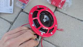 Harbor Freight car horn upgrade, takes 15 min, 2004-2009 prius.