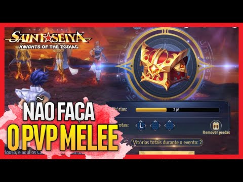 NÃO FAÇA o PVP MELEE! Está uma M3RD4 | saint seiya awakening