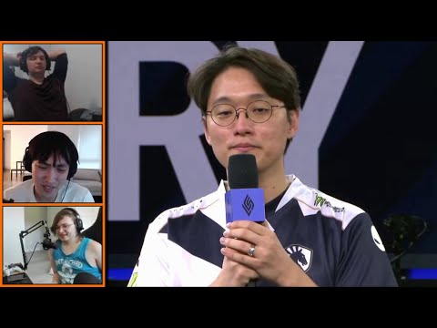 Doublelift is DISGUSTED by CoreJJ's play...