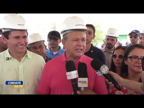 GOVERNADOR DO MARANHÃO REALIZA INAUGURAÇÃO DA REFORMA DO MERCADO MUNICIPAL DE COROATÁ