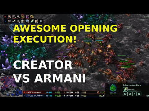 Starcraft 2 - Creator vs Armani - PvZ
