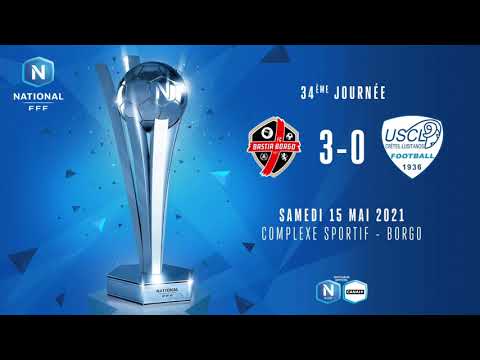 Résumé FC Bastia-Borgo 3-0 US Créteil-Lusitanos / J34 National