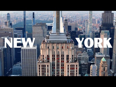 New York City Skyline 2025 | "WOW" Manhattan Drone Footage in 4K