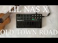 Lil Nas X - Old Town Road (I got the horses in the back) Instrumental Ukulele, Guitar, mpk mini mk2