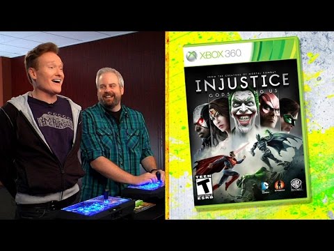 Conan O'Brien Reviews "Injustice: Gods Among Us" - Clueless Gamer - Conan on TBS