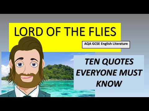 Lord of The Flies Revision: Ten Quotes You Must Know for the AQA GCSE English Literature Examination