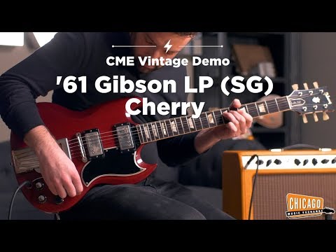 1961 Gibson LP (SG) Cherry | CME Vintage Demo | Joel Bauman Video