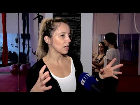 ZAGREBE, DOBRO JUTRO - POLE DANCE, AERIAL HOOP (Z1 TELEVIZIJA, 12.1.2018.)