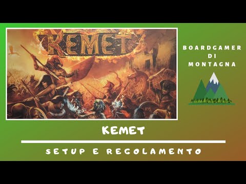 Kemet - Setup e Regolamento in italiano
