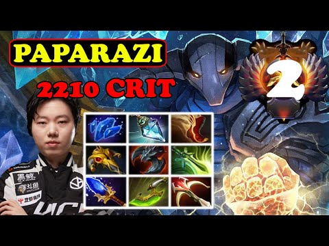PAPARAZI (EURUS) SVEN 2K CRIT 2 SHOTS = 1 KILL MASSACRE #2 CHINA PRO GUIDE | DOTA2ORBS