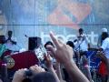 me and my friends performing at summer jam (im in blue tights)